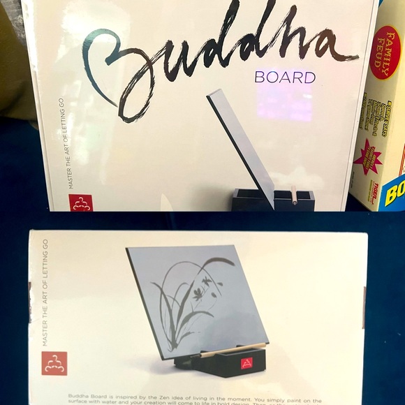 🪷NEW NWT NIB BUDDHA BOARD ZEN NO MESS PAINTING CALMING CRAFT PAINT EASEL TOY - Picture 1 of 9
